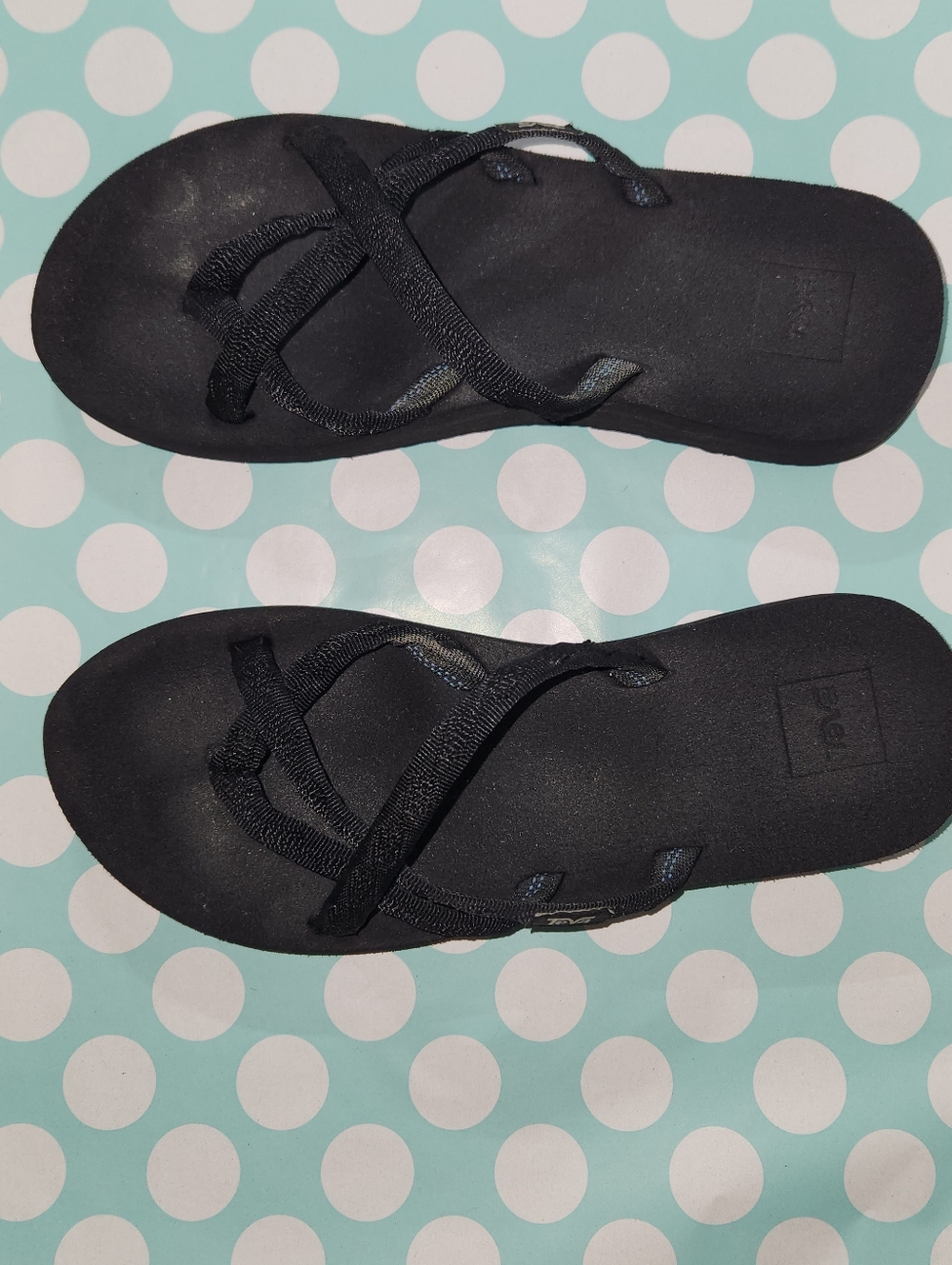 Teva Womens Black Sandals - Picture 5 of 8